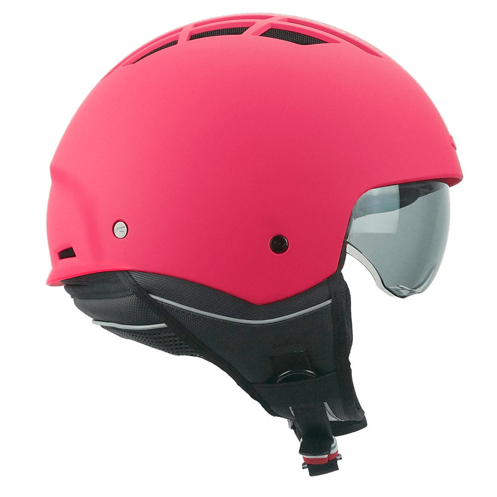 Casco CGM 111A SLOT MONO Rosa fluo opaco / S