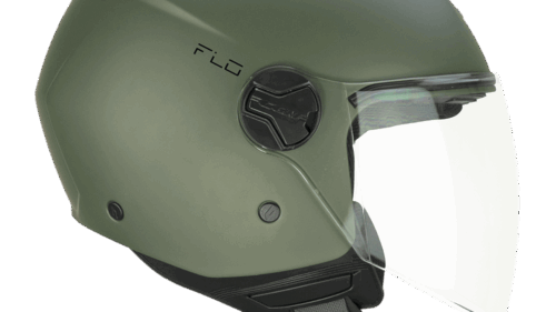Casco CGM 167A FLO MONO Verde opaco lunga / M2