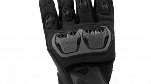 Guanti IXS Tour LT Glove Montevideo Air S Nero/Grigio / XL