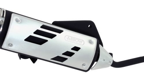 Arrow Kit completo Urban  alluminio Dark" con fondello "Dark"" Aprilia SR 125 / 200 GT 2022-2023