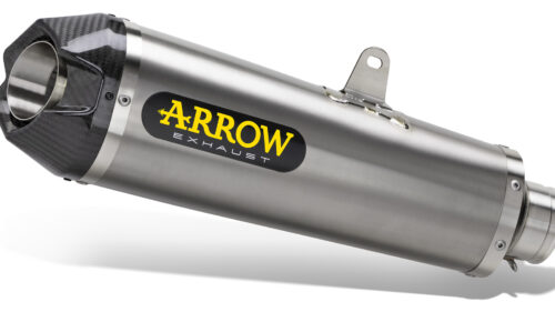 Arrow Kit completo Works nichrom Dark" con fondello carby" Suzuki GSX-8S 2023-