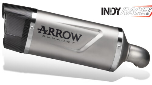 Arrow Terminale Indy Race EVO alluminio Dark" con fondello carby" Benelli TRK 502 X 2021-2023