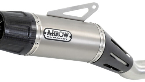 Arrow Terminale Jet-Race nichrom con fondello carby Yamaha MT-07 2014-2020