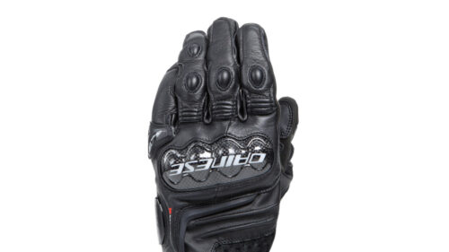 CARBON 4 SHORT LEATHER GLOVES DAINESE