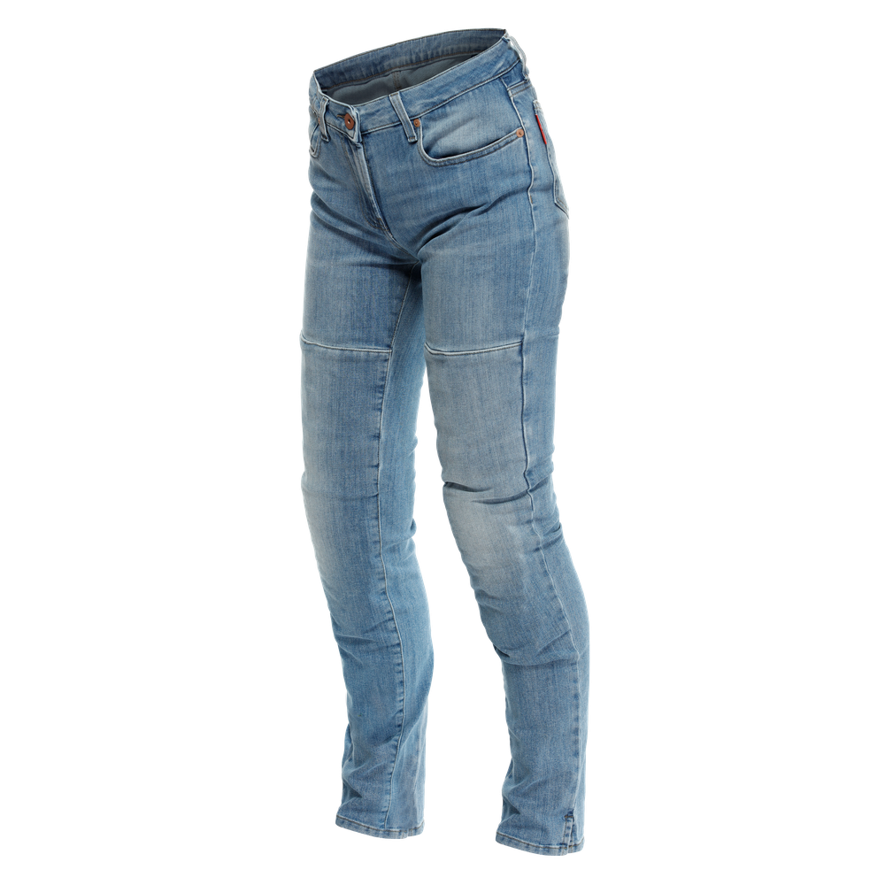 DENIM STONE SLIM LADY TEX PANTS DAINESE
