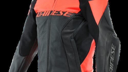 RACING 4 LEATHER JACKET PERF. DAINESE