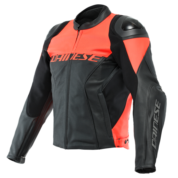 RACING 4 LEATHER JACKET PERF. DAINESE