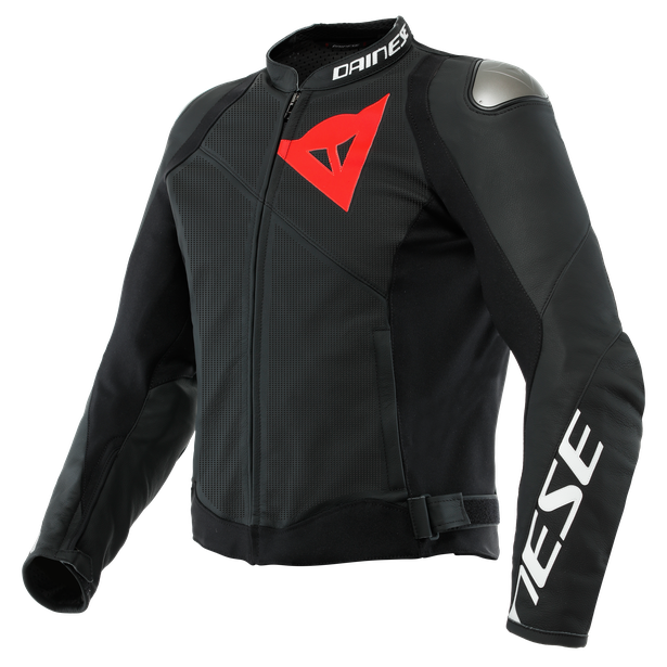 SPORTIVA LEATHER JACKET PERF. DAINESE
