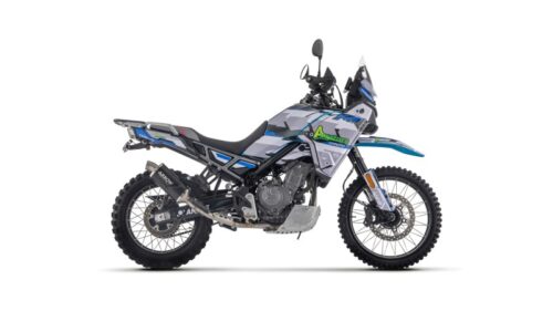 Arrow 72655AON Terminale Indy Race EVO alluminio Dark con fondello inox per CF Moto 450 Mt dal 2024