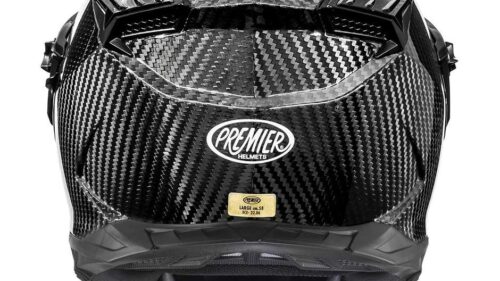 Casco Moto Integrale Touring PREMIER DISCOVERY CARBON in Carbonio Nero