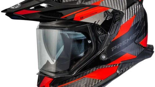 Casco Moto Integrale Premier DISCOVERY CARBON EA2