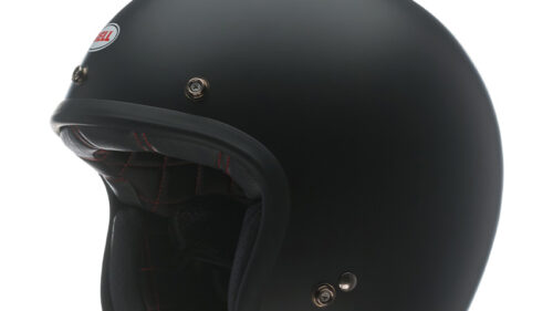 CASCO BELL CUSTOM 500 NERO OPACO XS