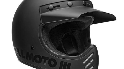 CASCO BELL MOTO-3 CLASSIC NERO OPACO/LUCIDO XS